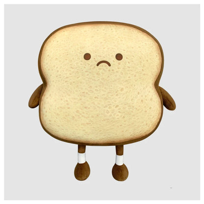 Plushie Happy/Sad Bread, 7-16" | 18-40 cm