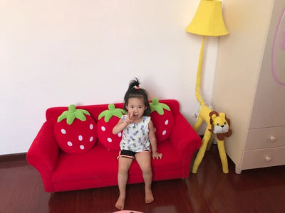 Strawberry Dream Children's Couch Set - Four Colors