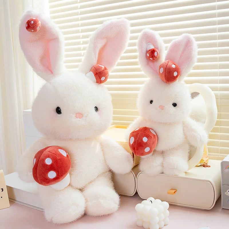 Mushroom Bunny Plushies, 16-34" | 40-85 cm