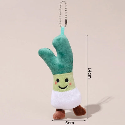 Plushie Cartoon Food Keychain, 20 Varieties
