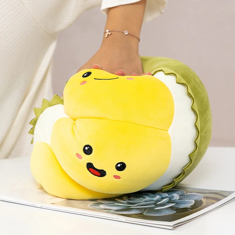 Jumbo Smiling Durian Plushie, 12-37" | 30-95 cm