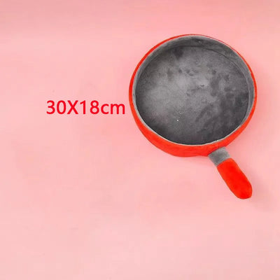 Hot Pot Plush Simulation Bowl – Kawaii Spicy Malatang Food Decor