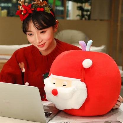 Santa Claus Apple Plushie, 10-14" | 25-35 cm