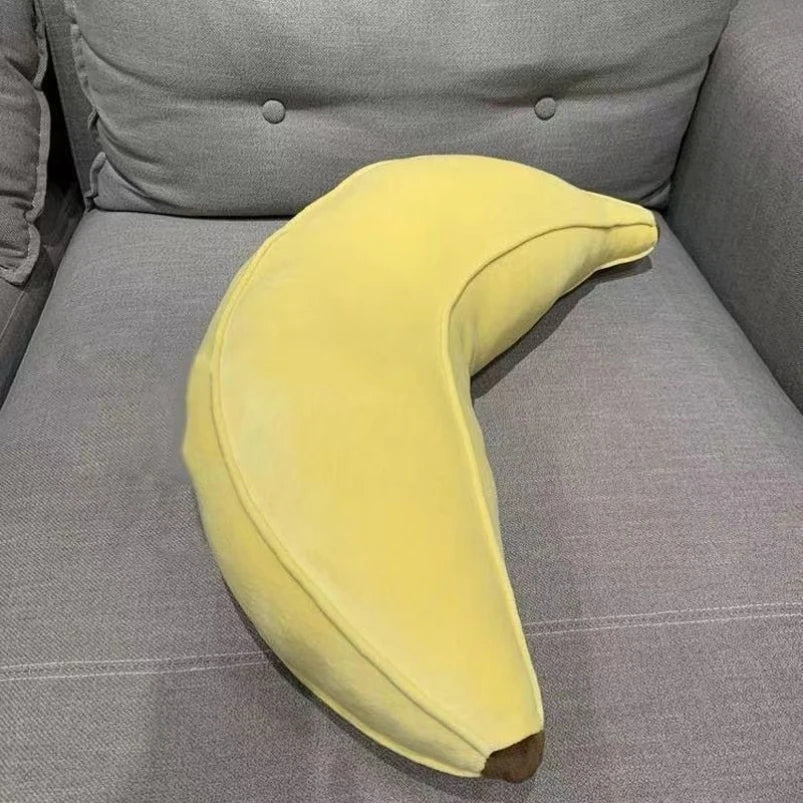 Jumbo Realistic Banana Plushie, 24-35" | 60-90 cm