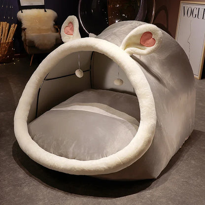 Giant Rabbit Plushie Tent Bed for Two People