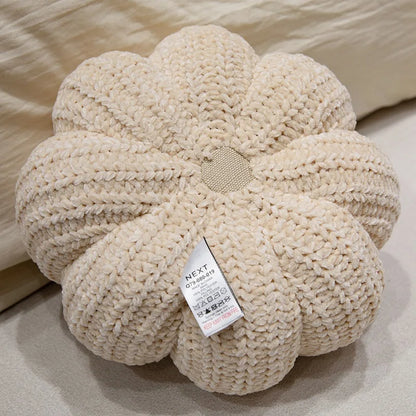 Knitted Pumpkin Plushie, Three Colors, 11" | 28 cm