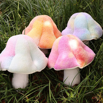 Plushie Realistic Colorful Mushroom, 12-18" | 30-45 cm