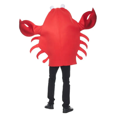 Adult Crab Inflatable Costume | Halloween & Party Fancy Dress Jumpsuit | soft stuffed plushie | packaging view