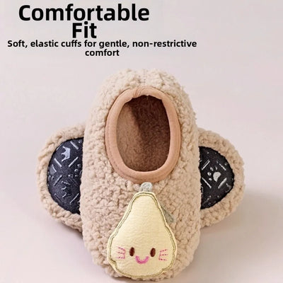Cartoon Floor Slipper Socks for Toddlers – Anti-Slip Walking Shoes