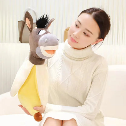 Donkey Banana Plushie, 8-22" | 20-55 cm 🍌🐴