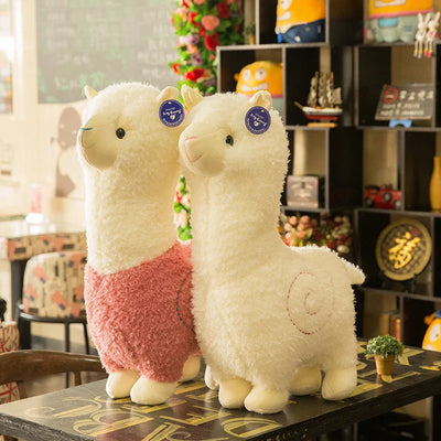 Adorable Alpaca Stuffed Animal, Six Colors, 10-31" | 25-80 cm