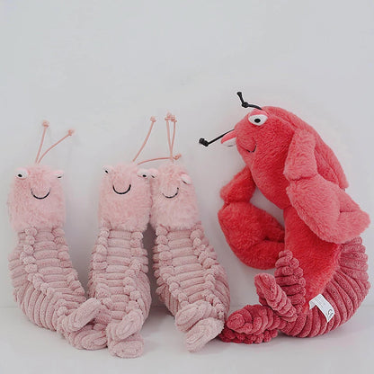 Lobster de peluche de dibujos animados, 9-18" | 22-45 centímetros