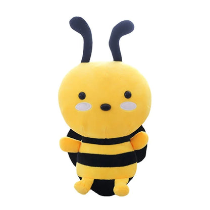 Peluche de Abeja de Caricatura Kawaii, 8" | 20 centímetros