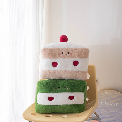 Cake Slice Plushie, 12" | 30 cm