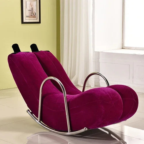 Go Bananas Rocking Chair - Five Colors, Faux Leather or Plush Design