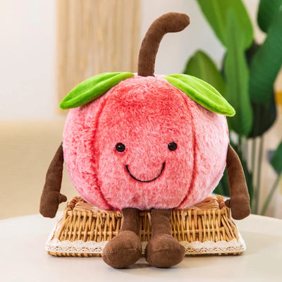 Juguete de peluche en forma de cuña de sandía de dibujos animados, 11-16" | 28-40 cm