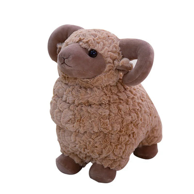Peluche Pecora Realistica, Quattro Colori, 8-20" | 20-50 centimetri