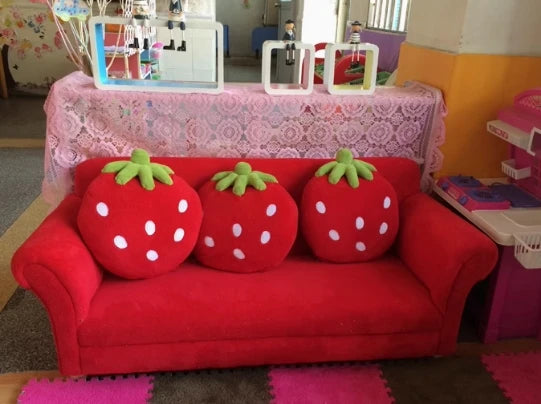 Conjunto de Sofás para Niños Sueño de Fresa - Cuatro Colores