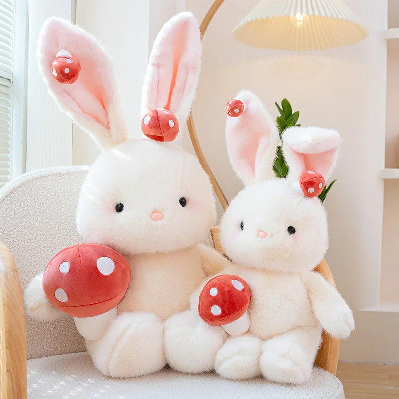 Peluches Lapin Champignon, 16-34" | 40-85 cm