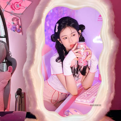 Giant LED Bunny Mirror | 93" x 53" (237 x 134 cm) | Ultra-HD Glass 🐰✨