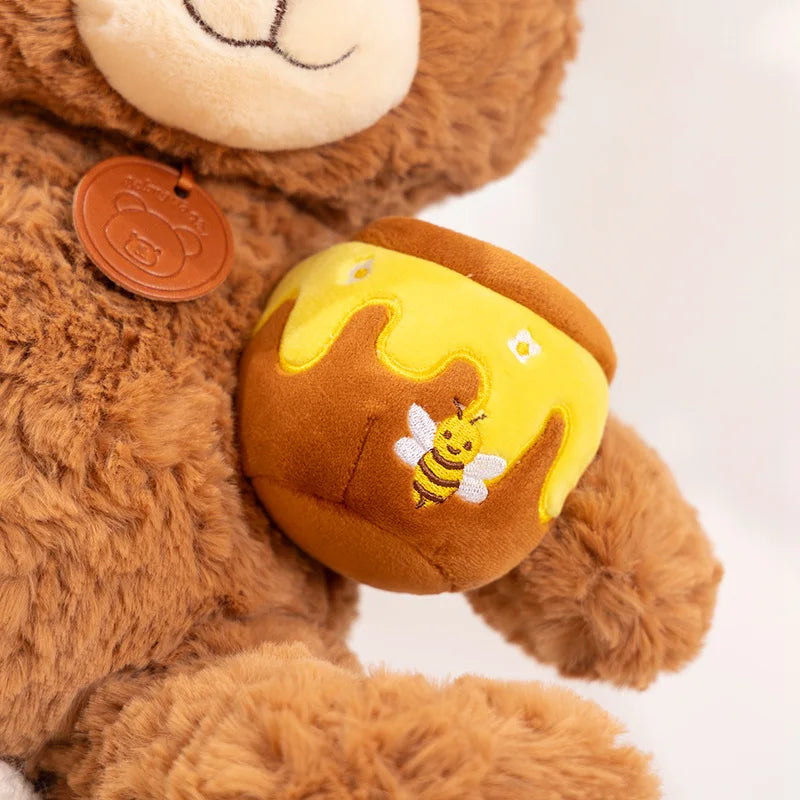 Honey Pot Teddy Bear Plush Toy, 9-12" | 22-30 cm