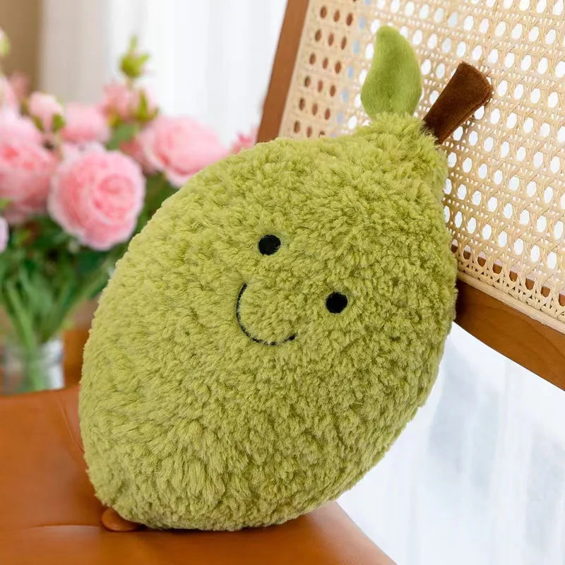 Plushie Fuzzy Fruits & Vegetables, 9 Varieties, 6-11" | 16-28 cm
