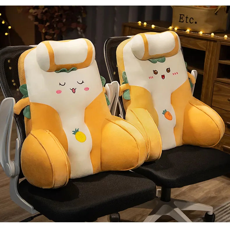 Coussin de soutien en forme de fruit Kawaii – Confort douillet avec une touche juteuse !