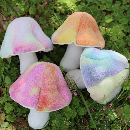 Plushie Realistic Colorful Mushroom, 12-18" | 30-45 cm