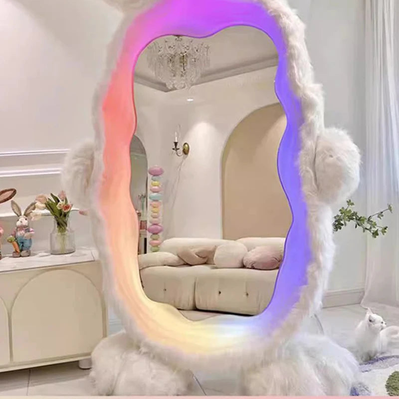 Giant LED Bunny Mirror | 93" x 53" (237 x 134 cm) | Ultra-HD Glass 🐰✨