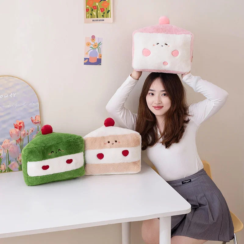 Cake Slice Plushie, 12" | 30 cm