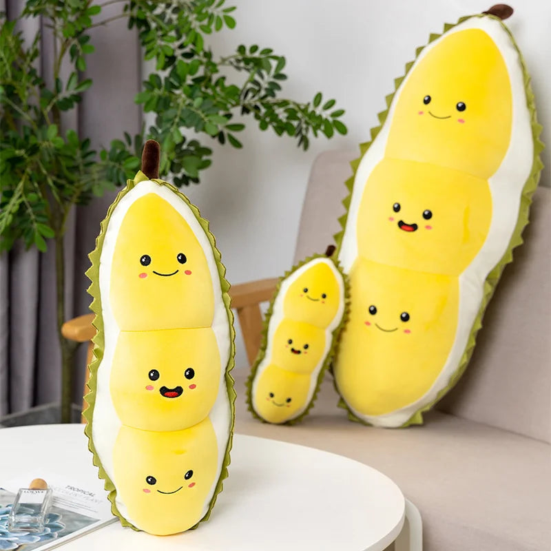 Jumbo Smiling Durian Plushie, 12-37" | 30-95 cm