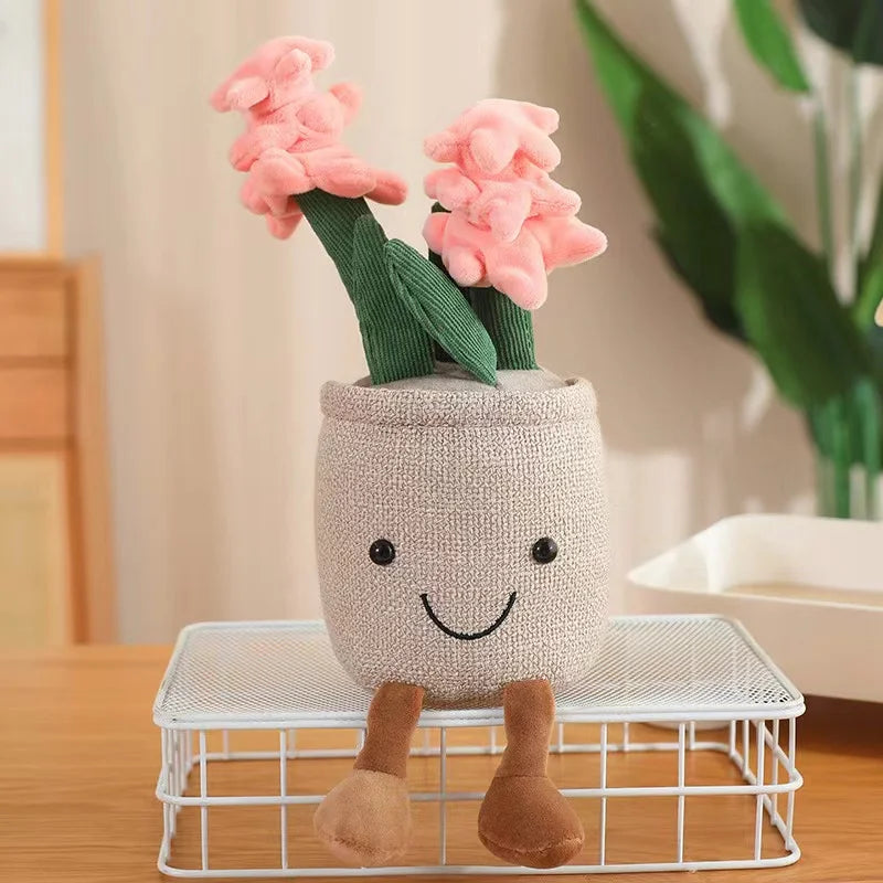 Hyacinth Flower Plushie, 14" | 35 cm