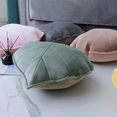 Plüsch große realistische Blatt-Wurfkissen, 11 Farben, 5-20" | 13-50 cm