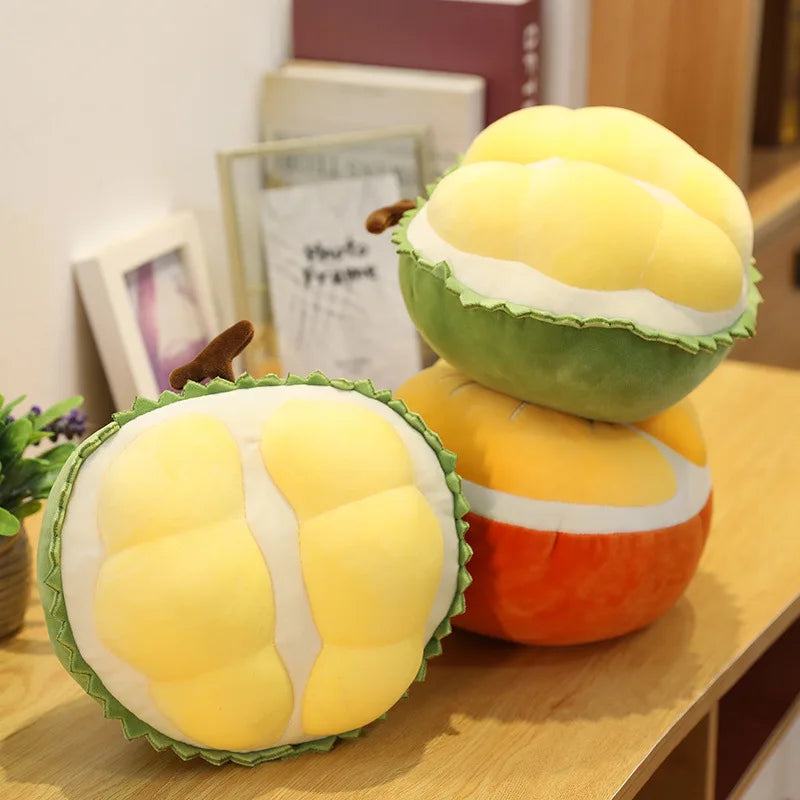 Realistic Durian Plushie – Soft Plush Toy Food