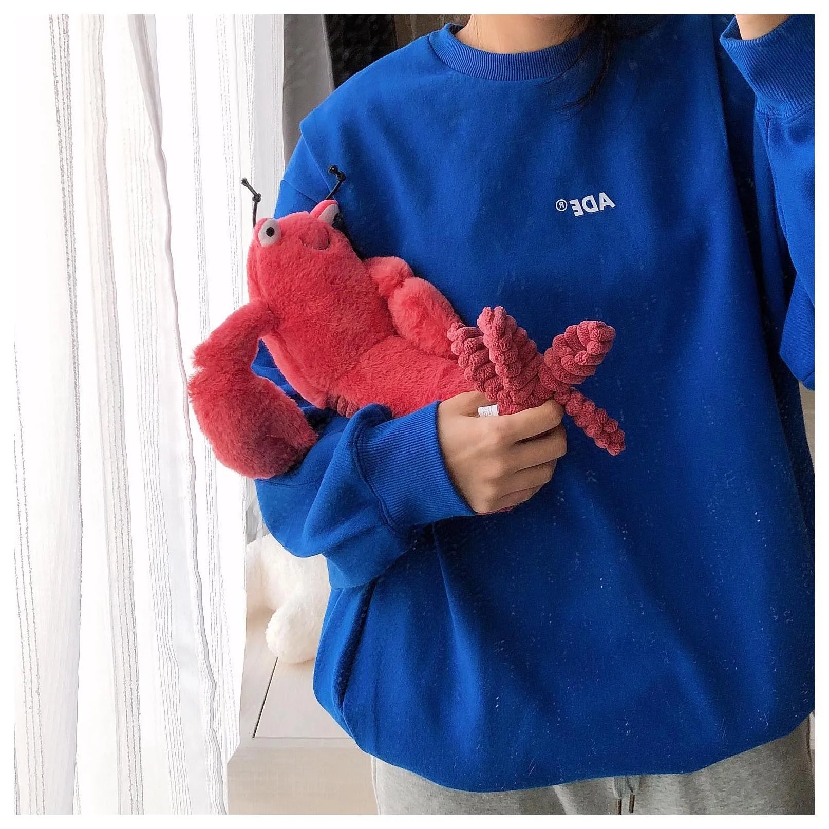 Lobster de Pelúcia em Estilo de Desenho Animado, 9-18" | 22-45 cm