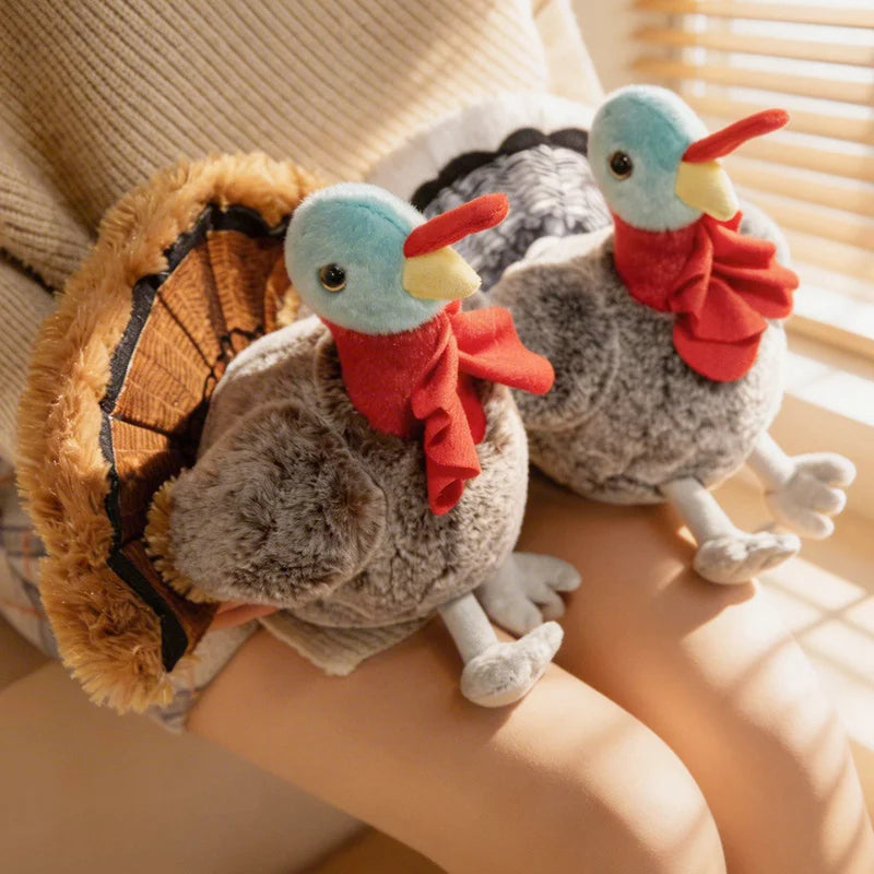 Realistic Chicken & Poultry Plush Collection – Hen, Silkie, Turkey & More