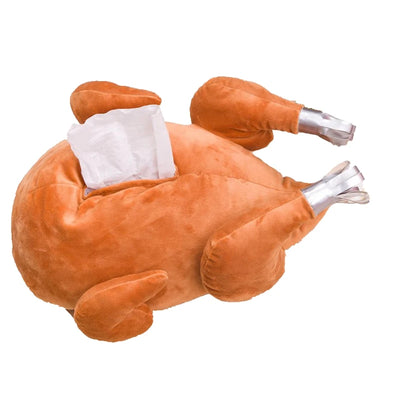 Plushie Novelty Roasted Turkey Tissue Dispenser or Pillow