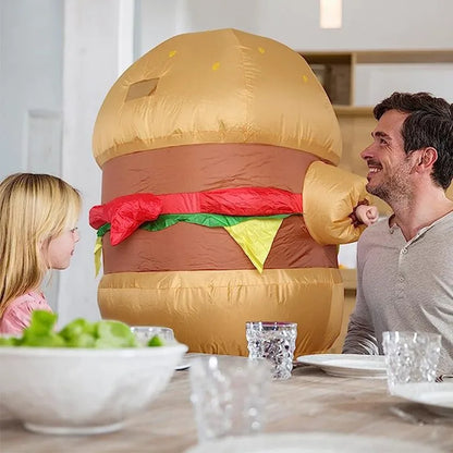 Inflatable Hamburger Costume – The Ultimate Foodie Statement