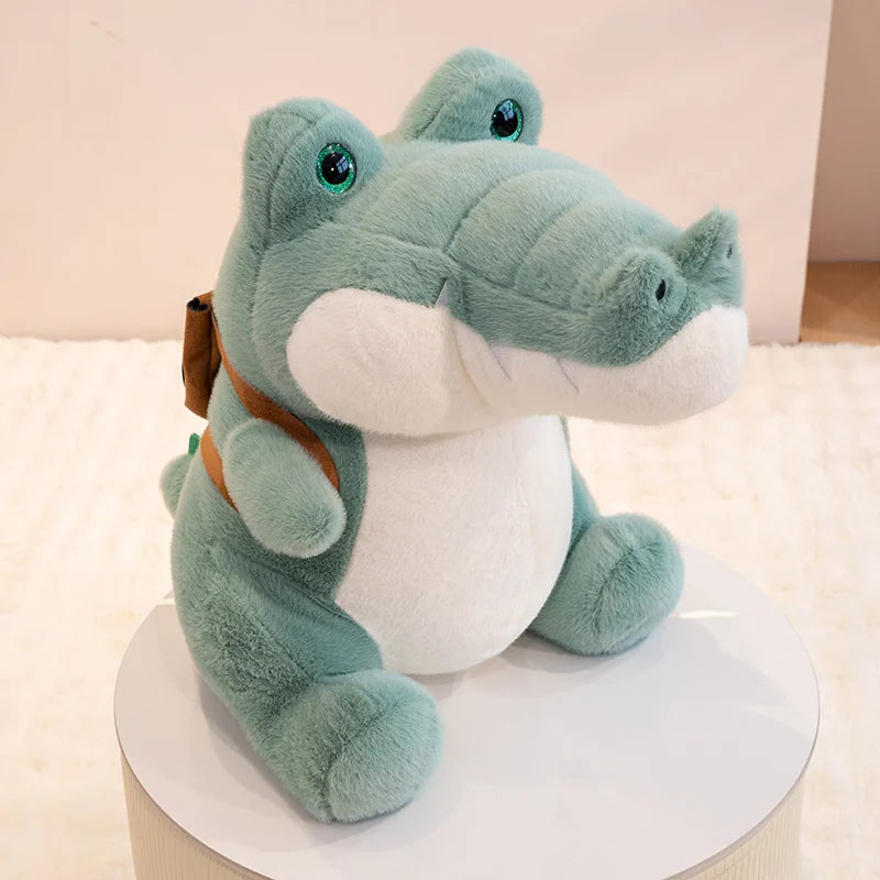 Fluffy Crocodile Plush Toy – Giant Stuffed Alligator, 12-18" | 30-45 cm
