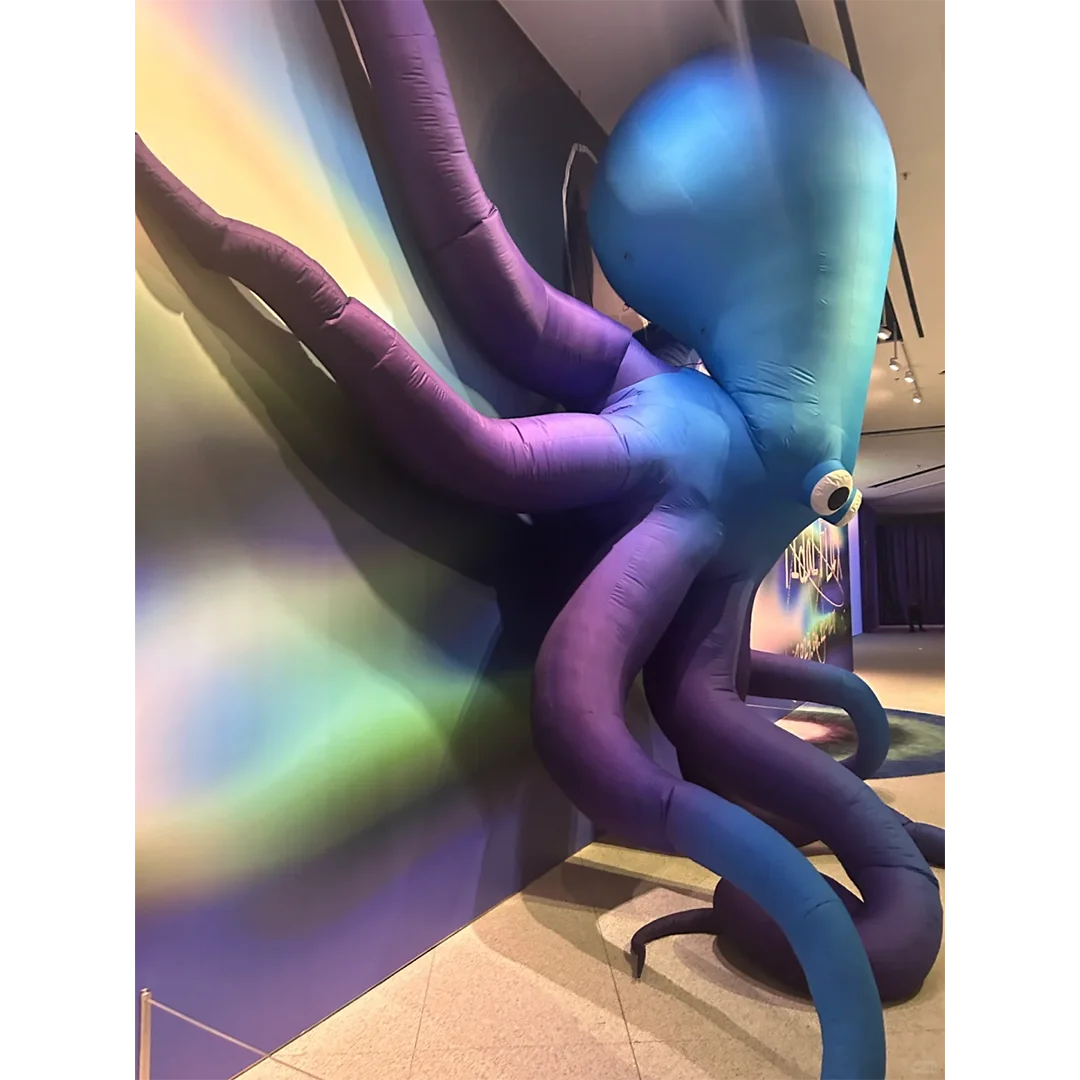 Octopus Gonflable Géant – Décoration Événementielle et de Jardin Surdimensionnée