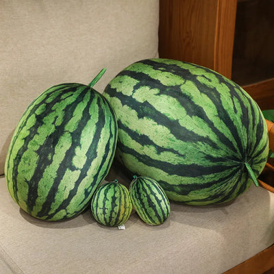 Plushie Realistic Watermelon, 3-14" | 8-35 cm