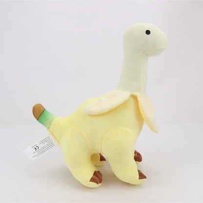 Banana Dinosaur Plushie, 11" | 28 cm