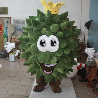 Costume en peluche gonflable de fruit de durian