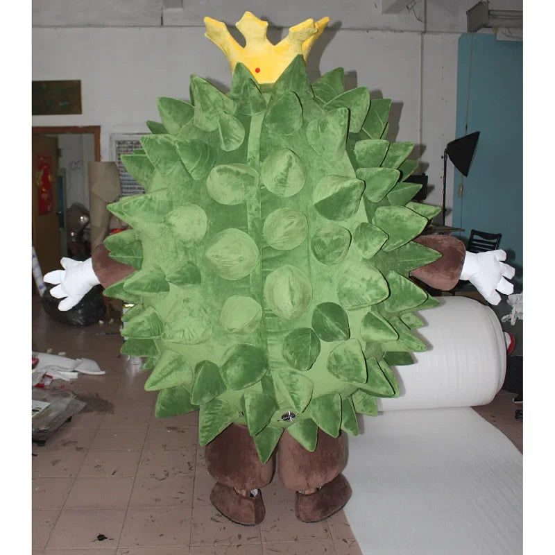 Costume en peluche gonflable de fruit de durian