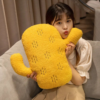 Plüsch Dekorative Kaktus Kissen, Drei Farben, 12-16" | 30-40 cm