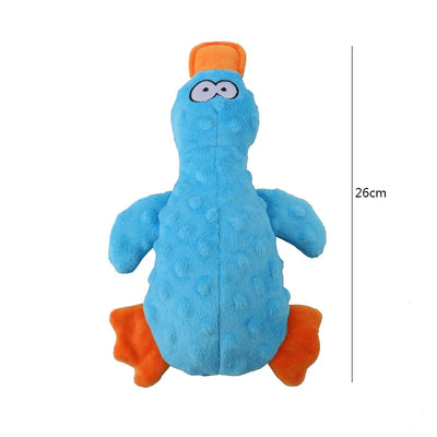 Juguete de masticar de peluche pato mallard para perros, 12-14" | 30-34 centímetros
