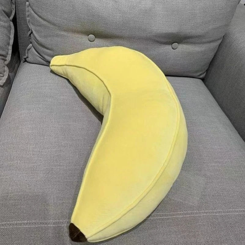 Jumbo Realistic Banana Plushie, 24-35" | 60-90 cm