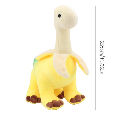 Banana Dinosaur Stuffed Animal, 11" | 28 cm