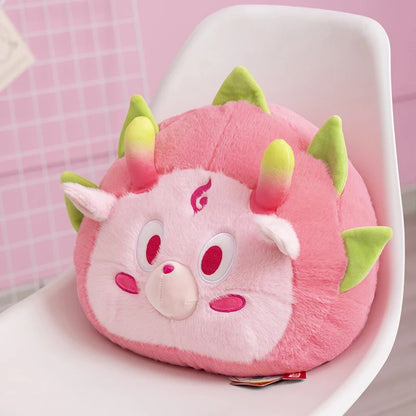 Dragon Fruit Dragon Stuffed Animal with Pillow Option