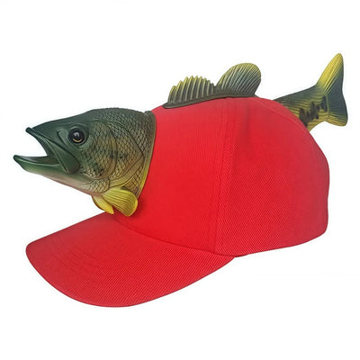 3D Puffer Fish Trucker Hat | Novelty Fishing Cap